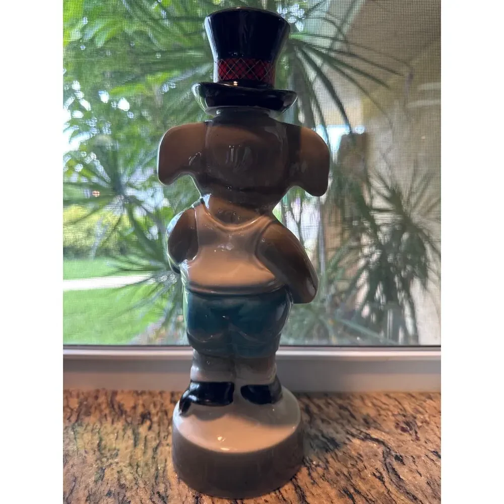 Vintage Jim Beam Republican Elephant Boxing Decanter by Regal China 1964 No Chip